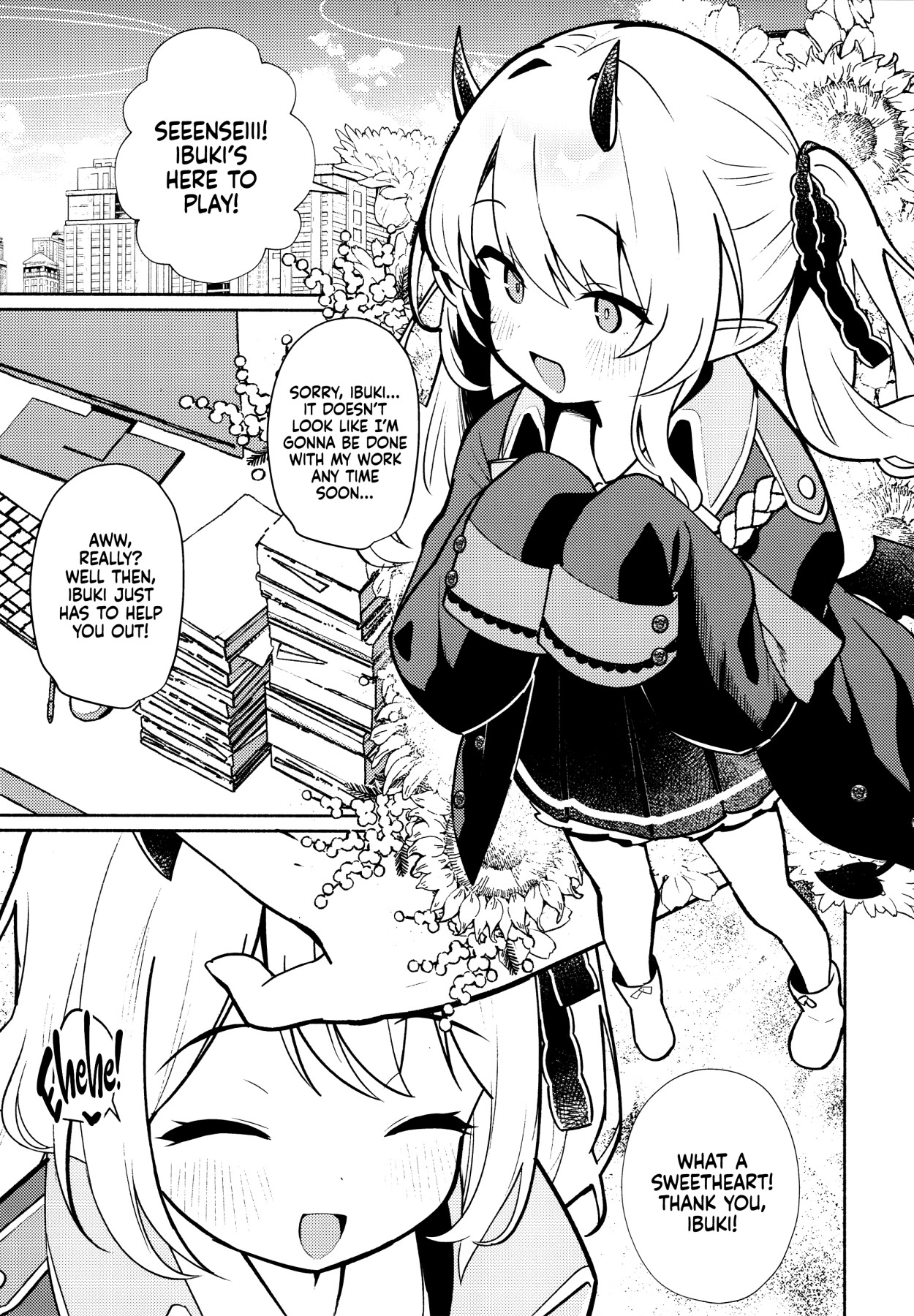 Hentai Manga Comic-Devilish Ibuki's Semen Tank-Read-4